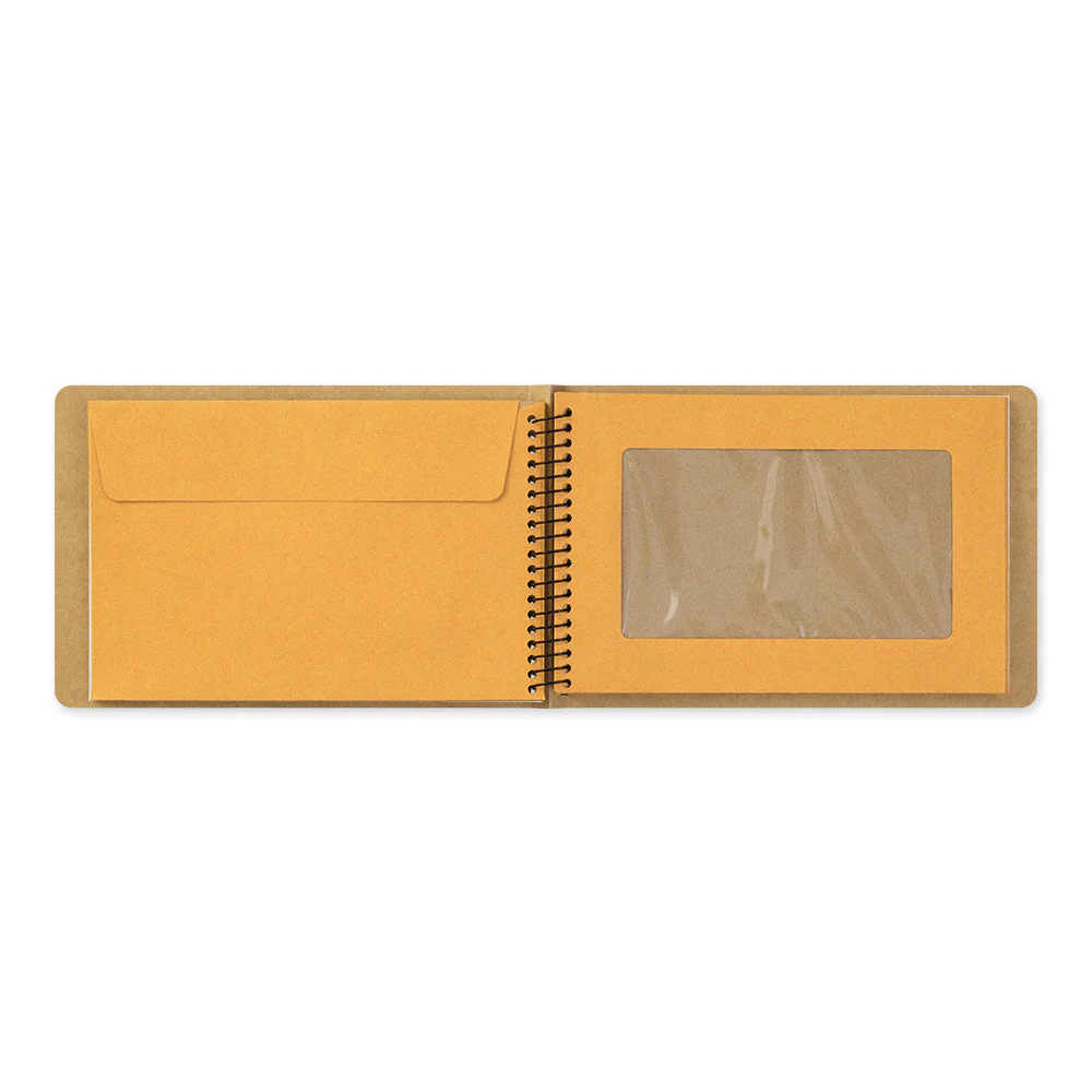 Midori: Traveler's Spiral Ring Notebook: B6 Window Envelope - Image 2