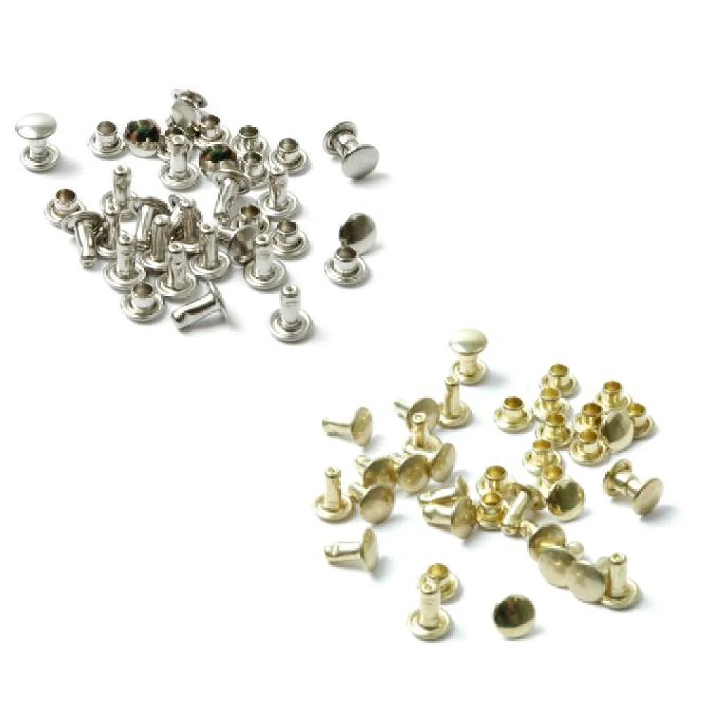 Tubular Rivets 7mm. Pack of 60.