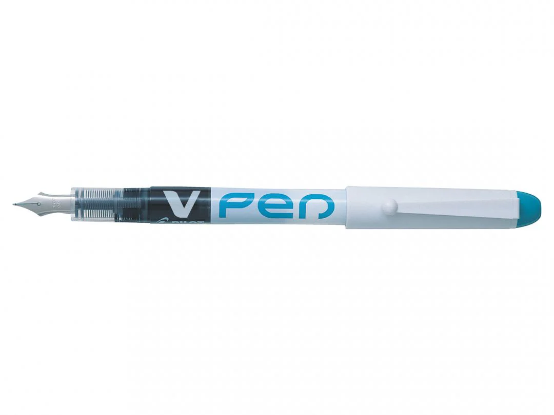 V Pen Fountain Pen White Barrel - Image 3