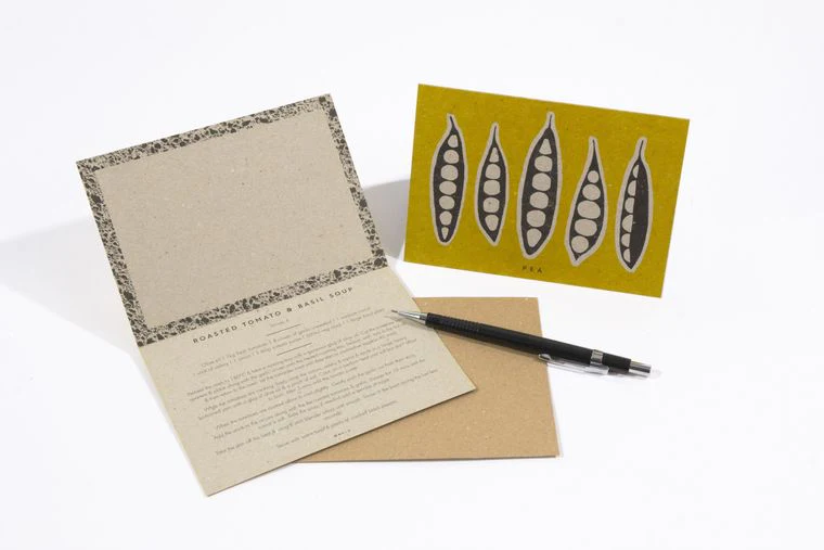 Vegan Veg Recipe Notecards (x4) - Image 3