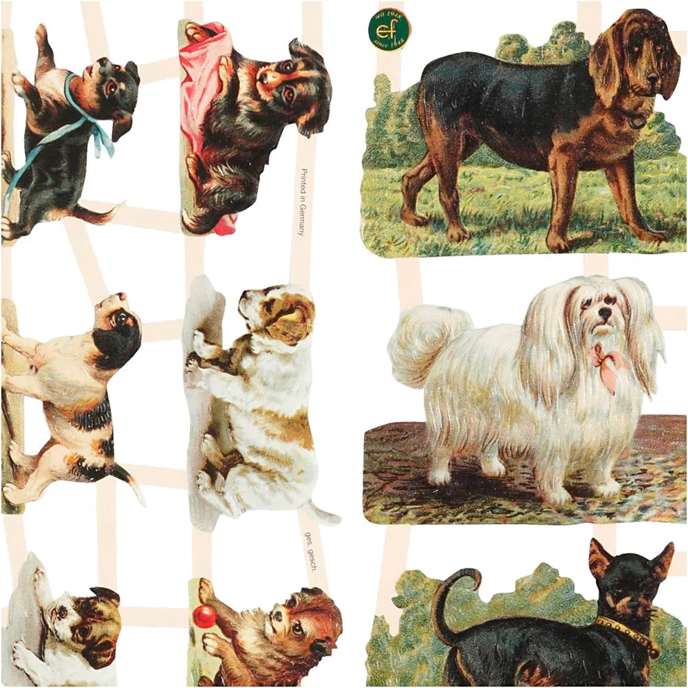 Vintage Die-Cuts: Dogs - Image 3