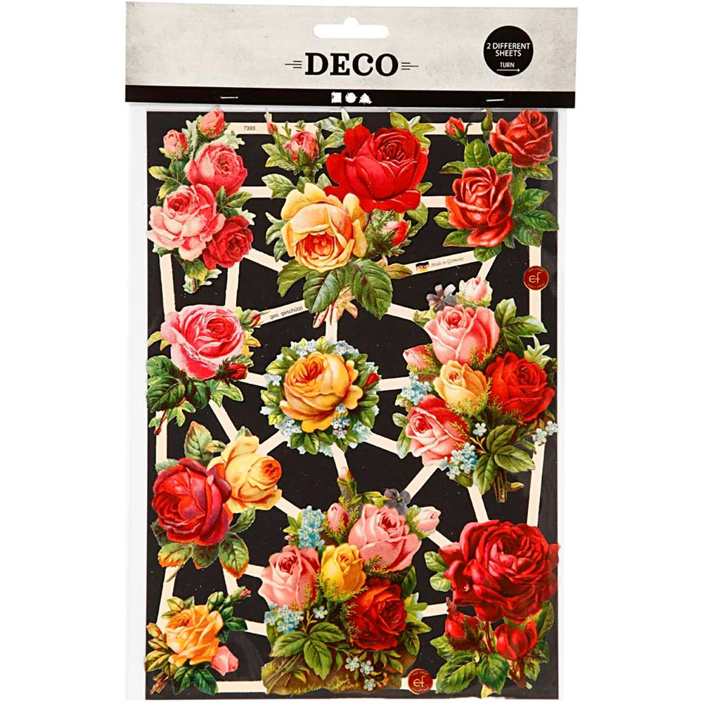 Vintage Die-Cuts: Roses - Image 2