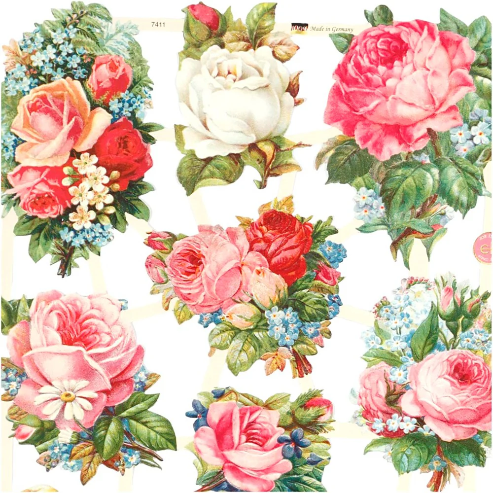 Vintage Die-Cuts: Roses - Image 3