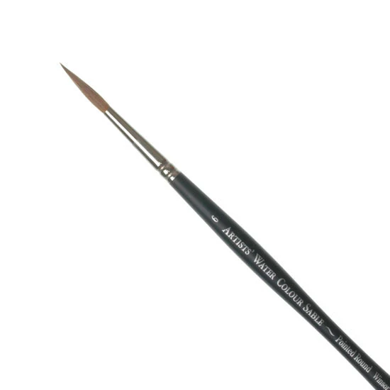 W&N - Artist Water Colour Brush Pointed Round - Image 5