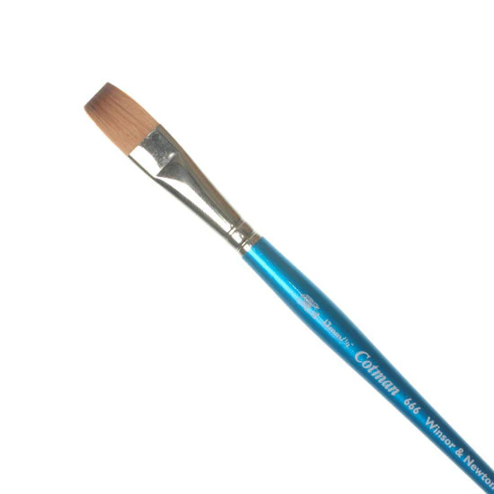 W&N - Cotman Brush Series 666 One Stroke - Image 6