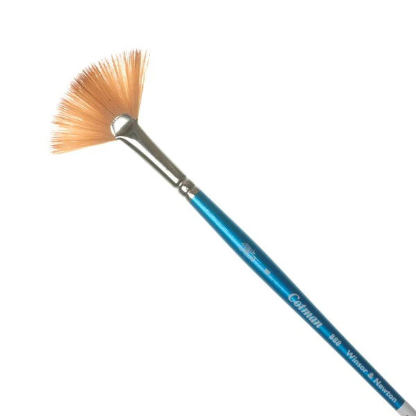 W&N - Cotman Brush Series 888 Fan Short Handle - Image 4