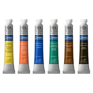Cotman Watercolour Tube Set 6 x 8ml - Image 3
