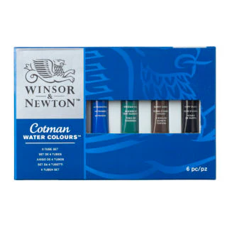 Cotman Watercolour Tube Set 6 x 8ml - Image 4