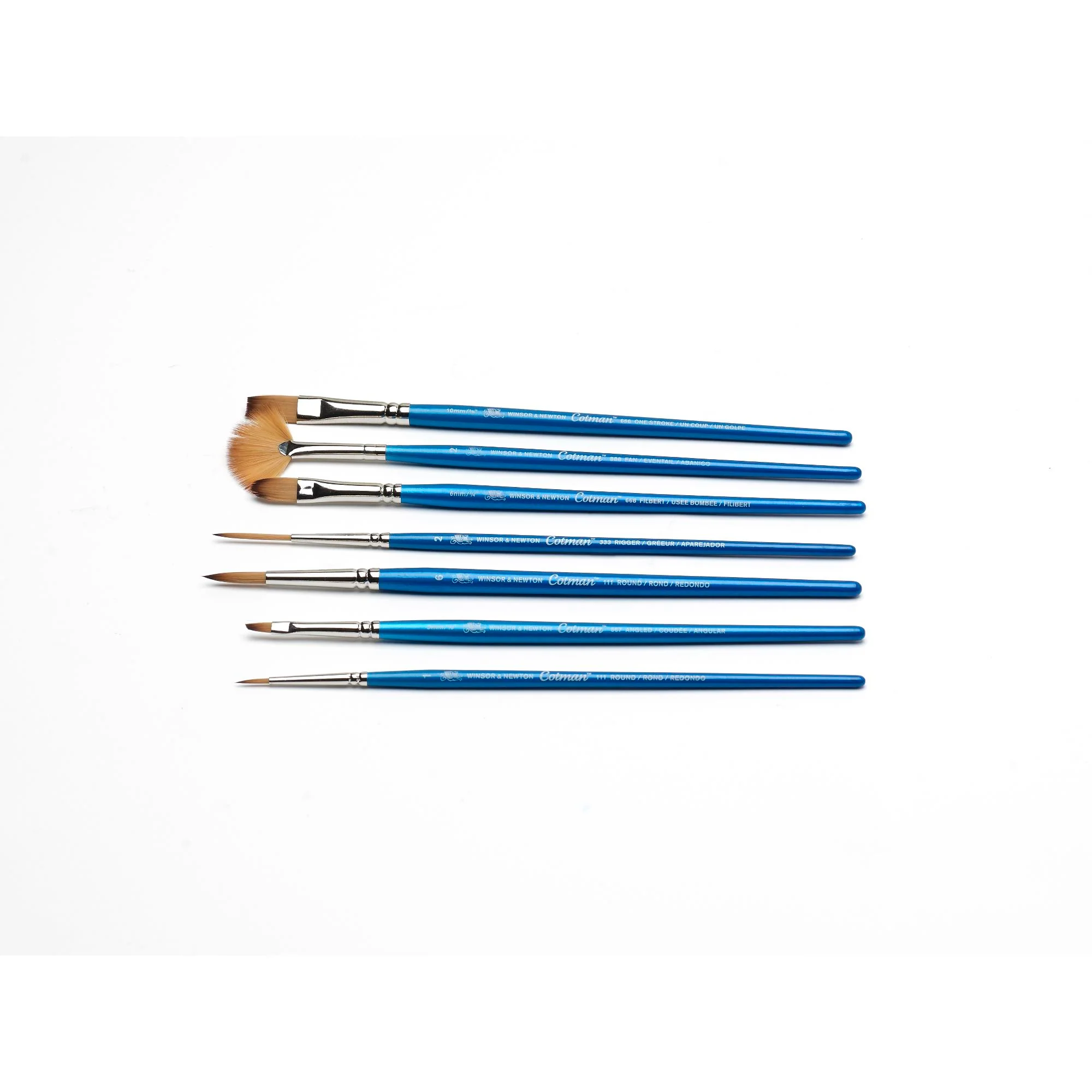 Cotman Water Colour Brush Short Handle 7pk - Image 2