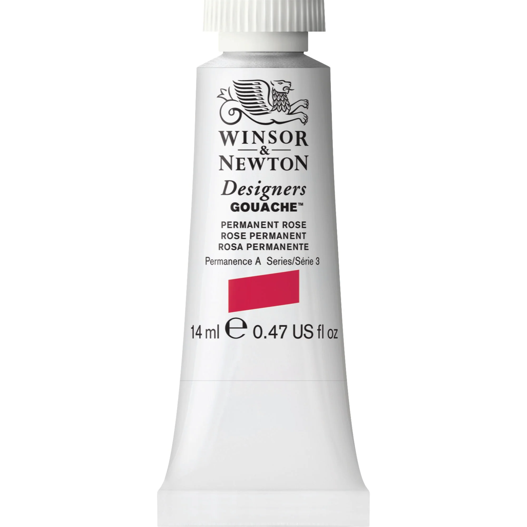 W&N Designers Gouache 14ml - Permanent Rose