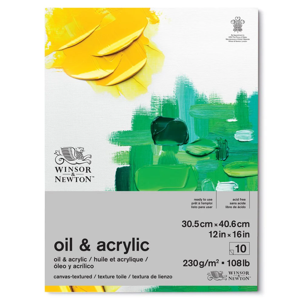 W&N Oil and Acrylic Paper Pad - Image 2
