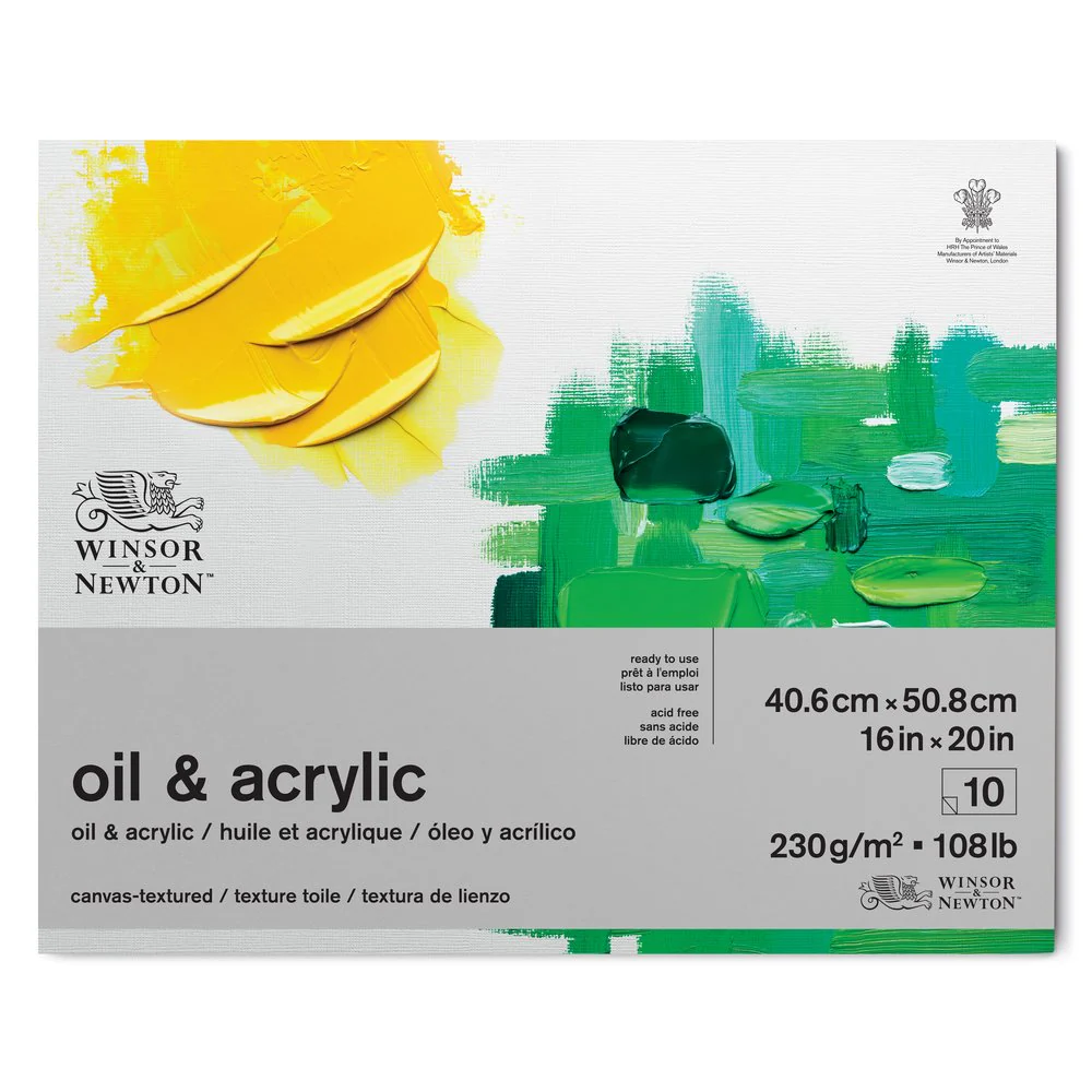 W&N Oil and Acrylic Paper Pad - Image 3