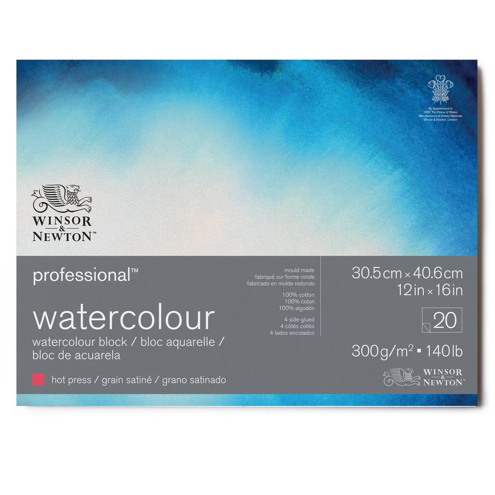 W&N Professional Watercolour Block HP - Image 4