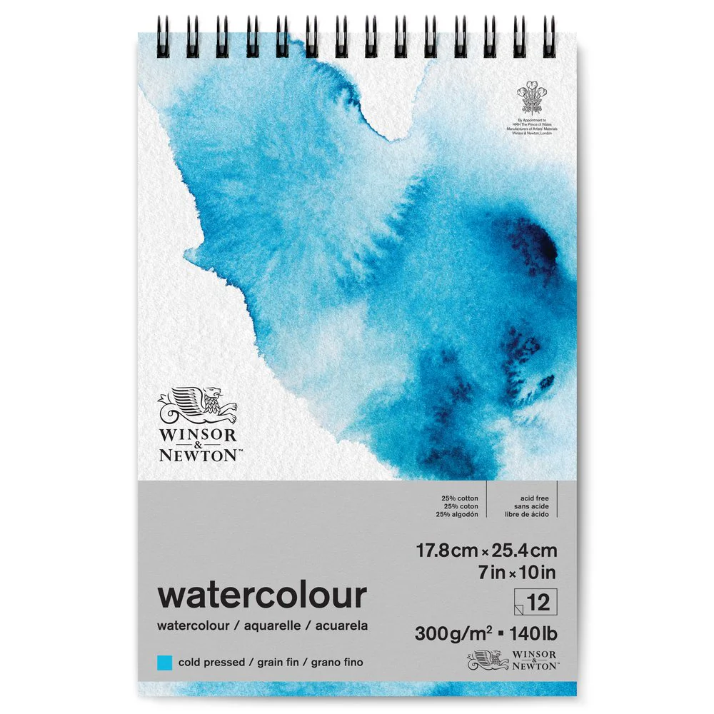 W&N Watercolour Paper CP Spiral Pad
