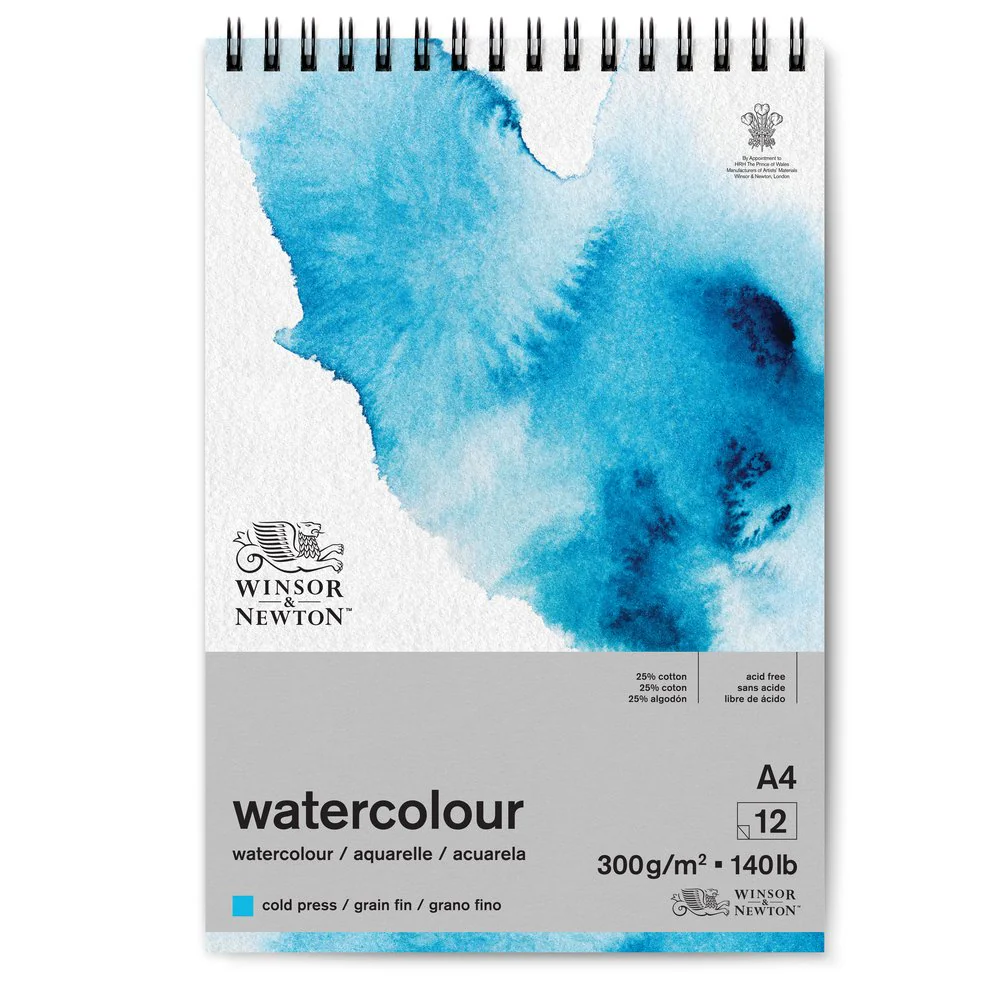 W&N Watercolour Paper CP Spiral Pad - Image 2