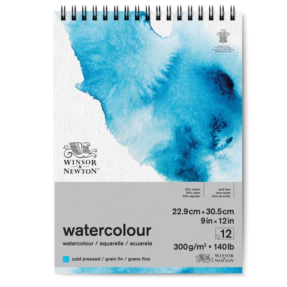 W&N Watercolour Paper CP Spiral Pad - Image 3
