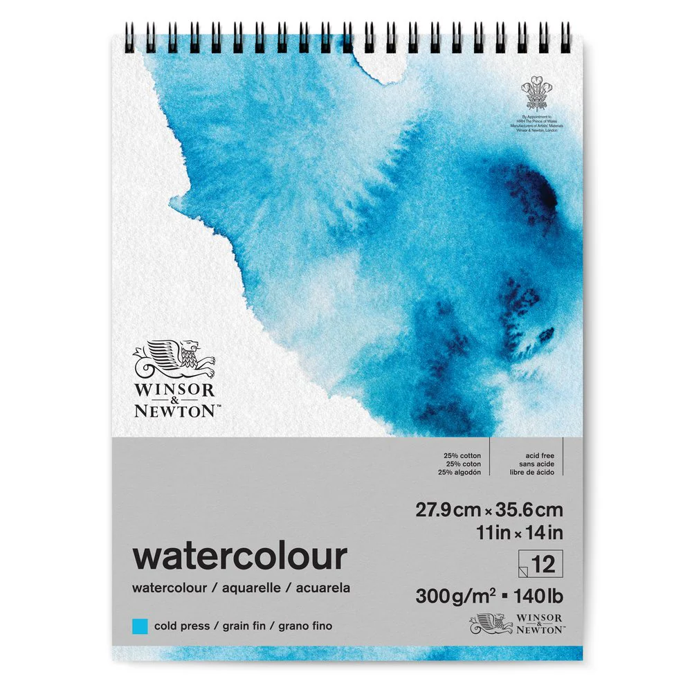 W&N Watercolour Paper CP Spiral Pad - Image 4
