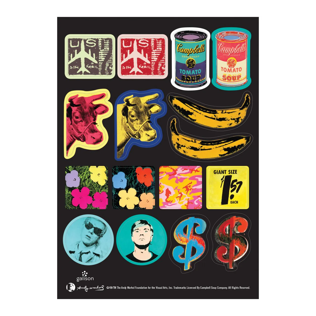 Warhol Shaped Portfolio Notecards - Image 7