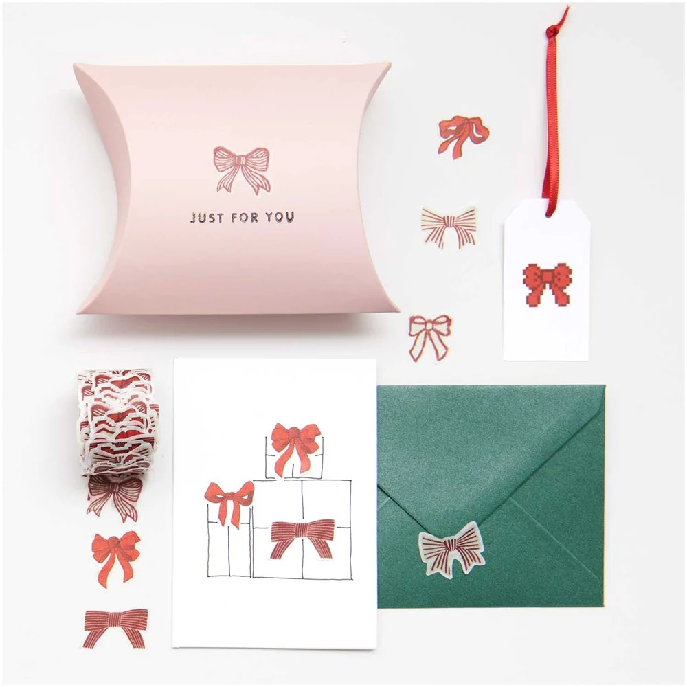 Paper Poetry Bow Washi Stickers - Image 2