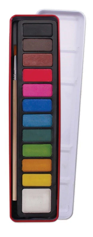 Water Colour Pallet - 12 Colours - Image 2