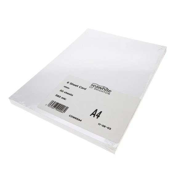 White Card Pack 300GSM - A4 - 50 Sheets - Image 3