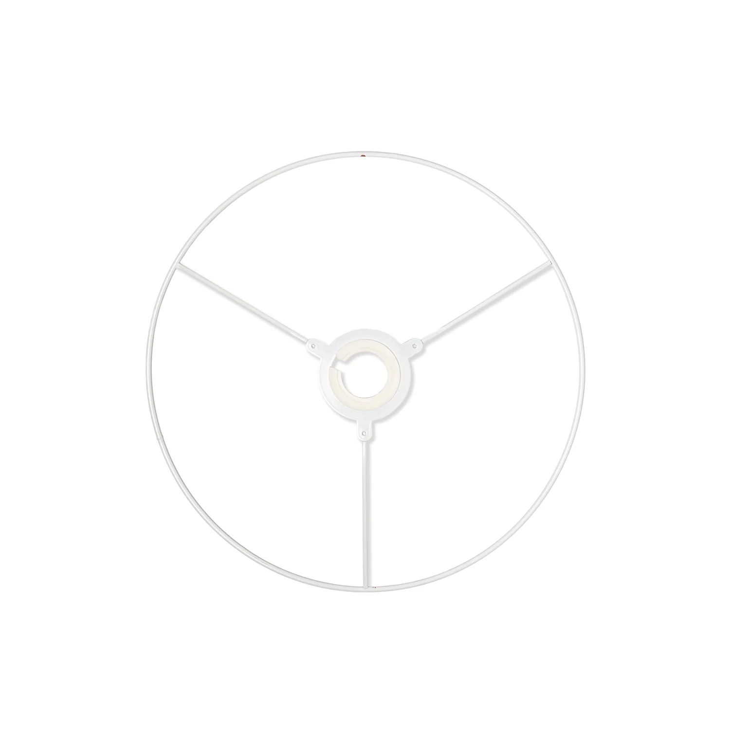 Utility Ring White Coated Lampshade Frame - Image 10