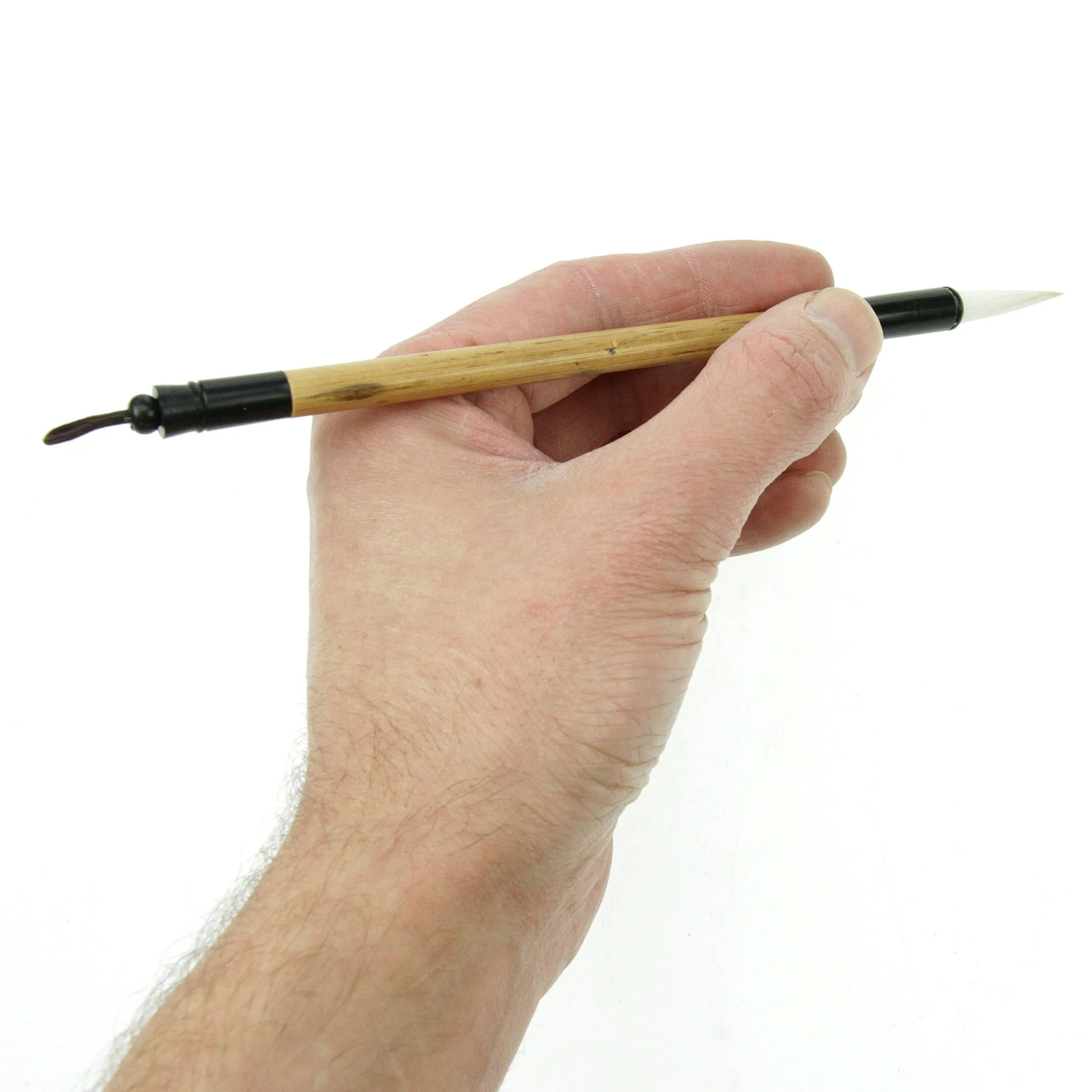White Goat Hair Calligraphy Brush No.1 - Image 2
