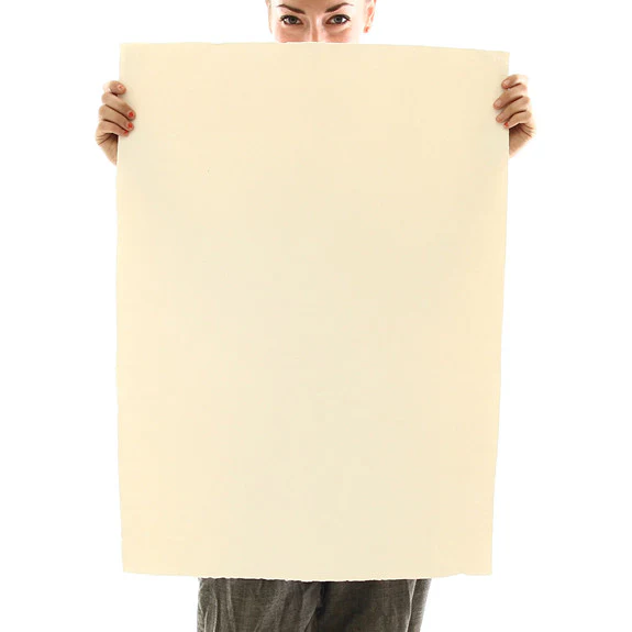 White Rag Paper 320 gsm - 56 x 76cm - Rough - Image 2