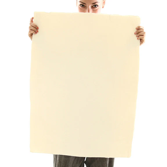 White Rag Paper 320 gsm - 56 x 76cm - Smooth - Image 2