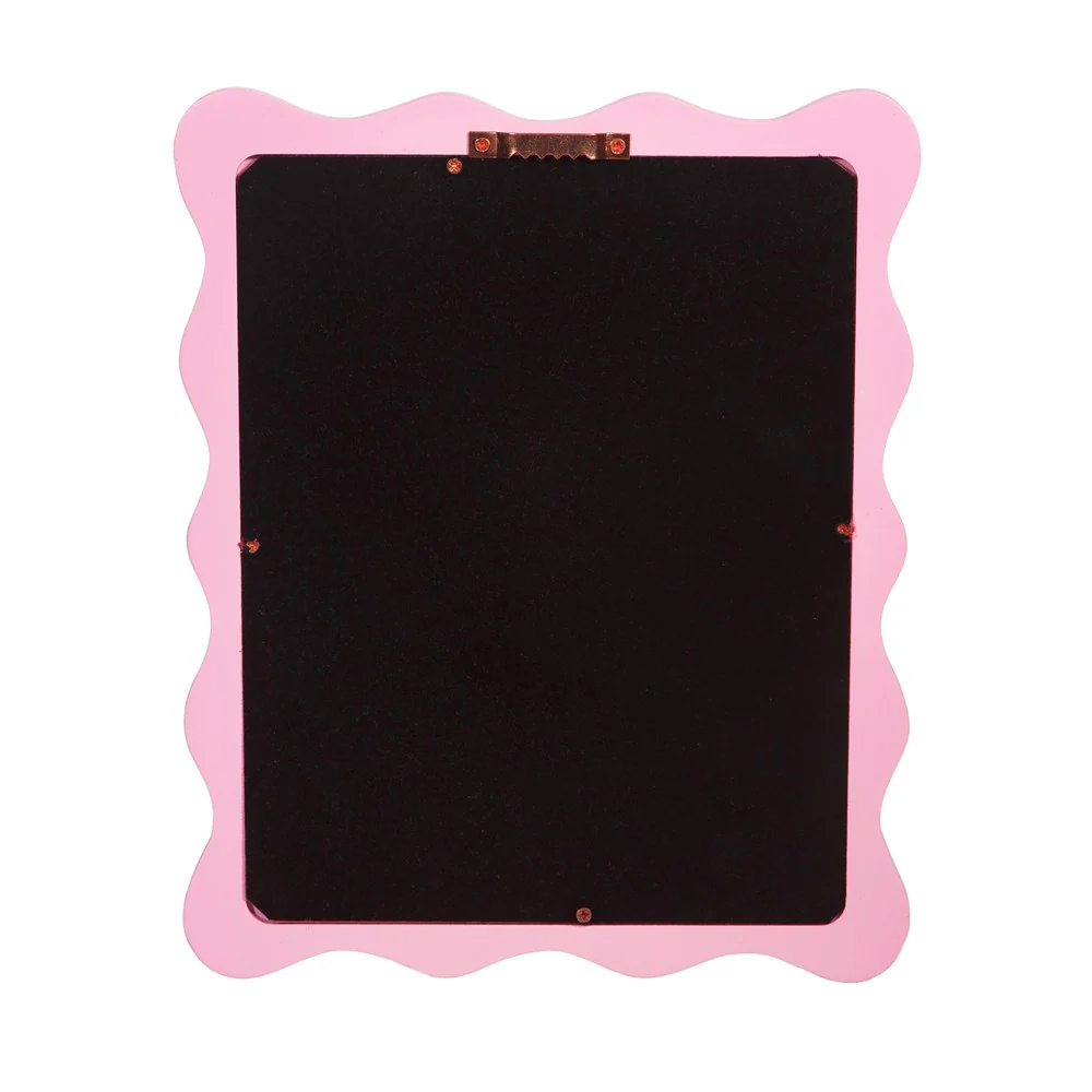Wiggle Border Mirror Pink - Image 2