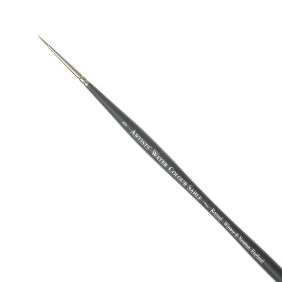 W&N Pro Watercolour Brush Sable Round 0 - Image 2