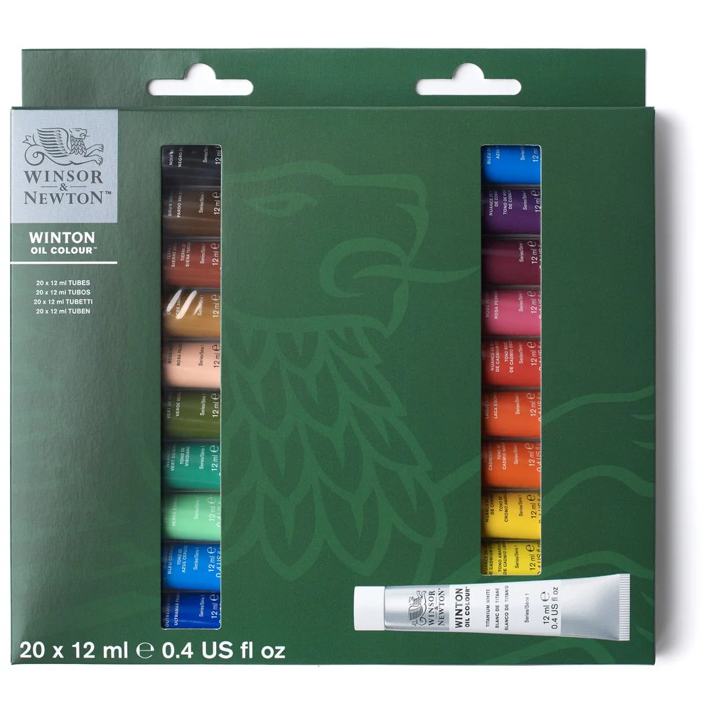 W&N Winton Oil Colour Set 20 x 12ml - Image 2