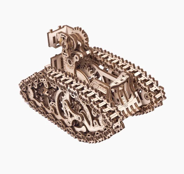 Wood Trick Steam Tank Mechanical Model - Image 3