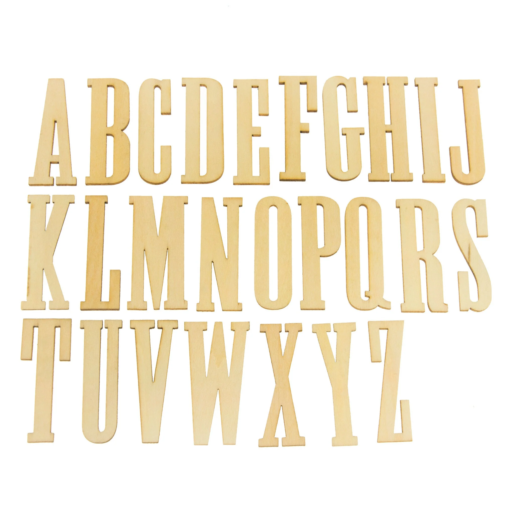 Wooden Alphabet (26pcs)