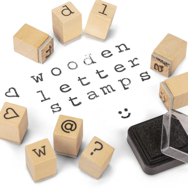 Wooden Letter Stamps - Image 2