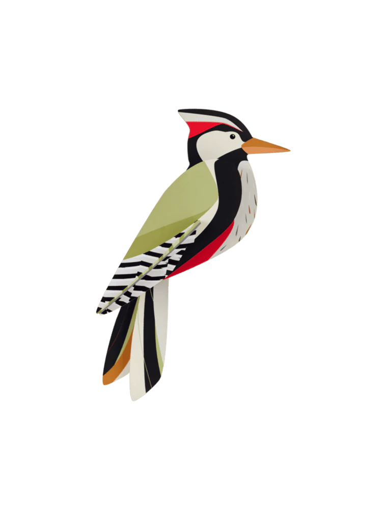 Studio Roof: Wall Art Woodpecker - Image 3