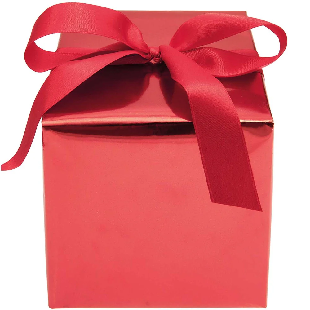 Paper Poetry Wrapping Paper Metallic Red - Image 2