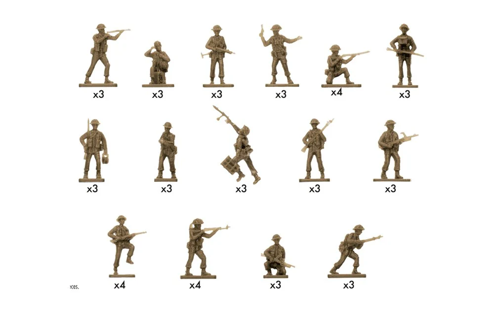 WWII British Infantry N. Europe - Image 2