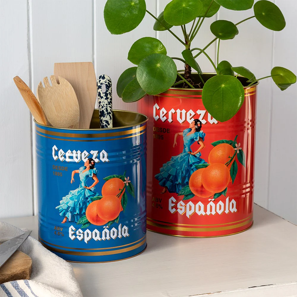 XL storage tins (set of 2) - Cerveza Española - Image 2