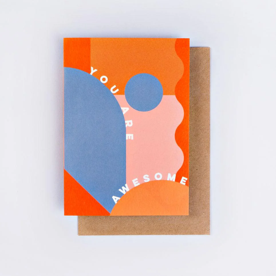 You Are Awesome Miami Card