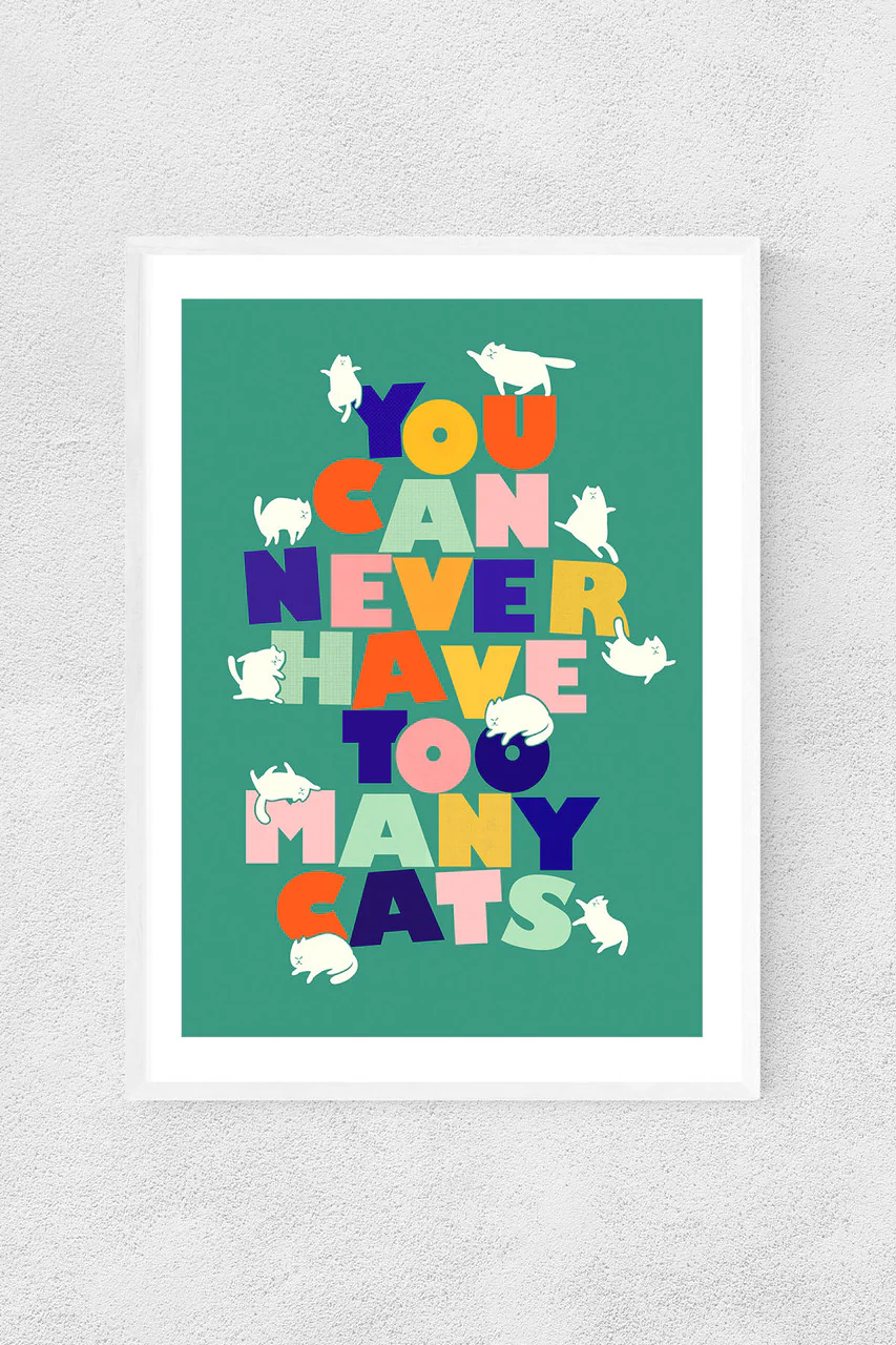 You Can Never Have Too many Cats Card