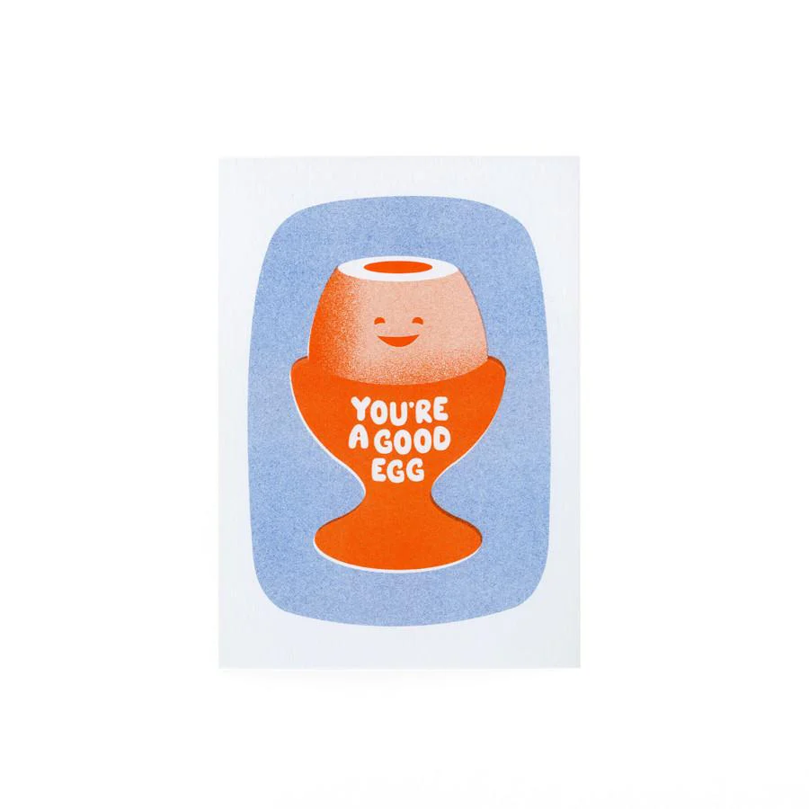 You're A Good Egg - Fred Aldous Greetings Card - Image 2